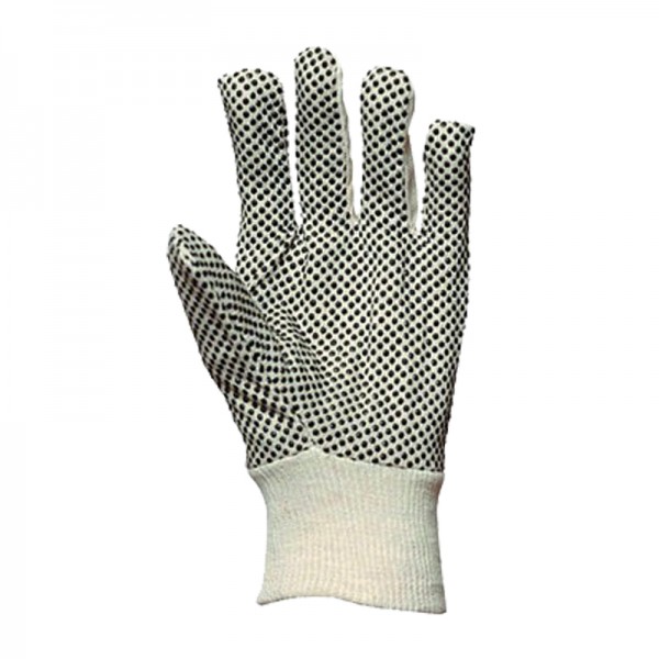 Gants de travail Lanzhou - 100% polyester - avec picots nitrile - norme  EN388