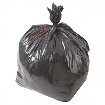 Rouleau de 10 sacs poubelles noirs de 150 litres pas cher