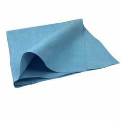 Paquet de 10 chiffons microfibre tout usage - Dimensions : 40 x 40 cm  coloris Bleu